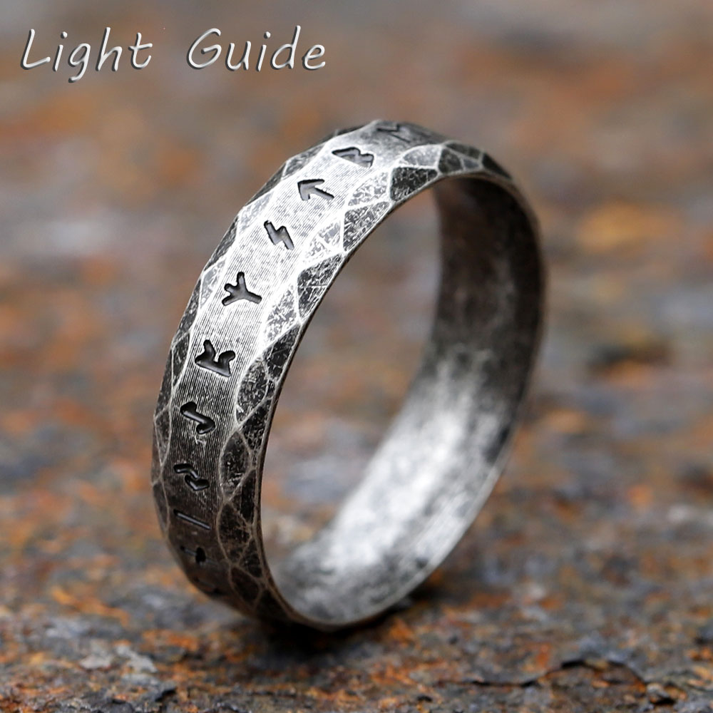 Vintage Fashion Guide - NEW 6MM Stainless steel Ring Punk
