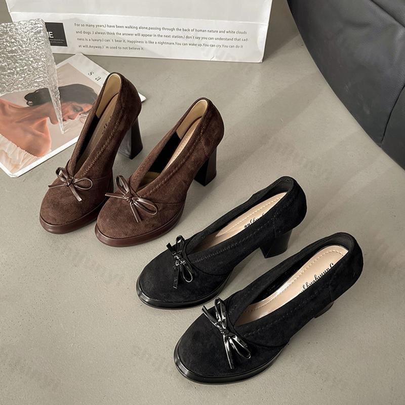 Vintage Fashion Aesthetic - Women's High Heels 2025 Spring Autumn