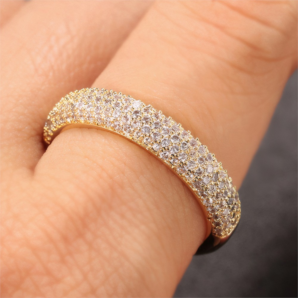 Vintage Fashion Faire - Light Luxury Shiny Ring For Women
