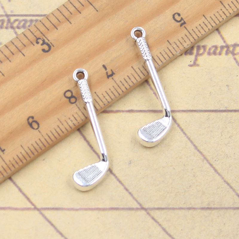 Vintage Fashion Club Photos - 20pcs Charms golf club 27x9mm Antique