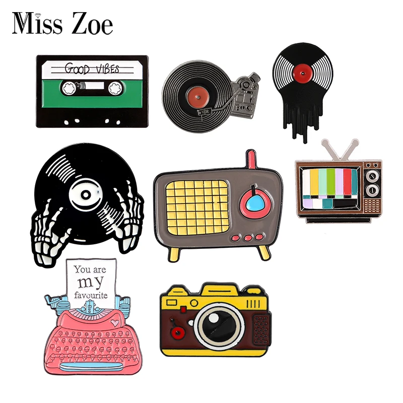 Vintage Vibes Fashion - Good Vibes Only Enamel Pins Custom