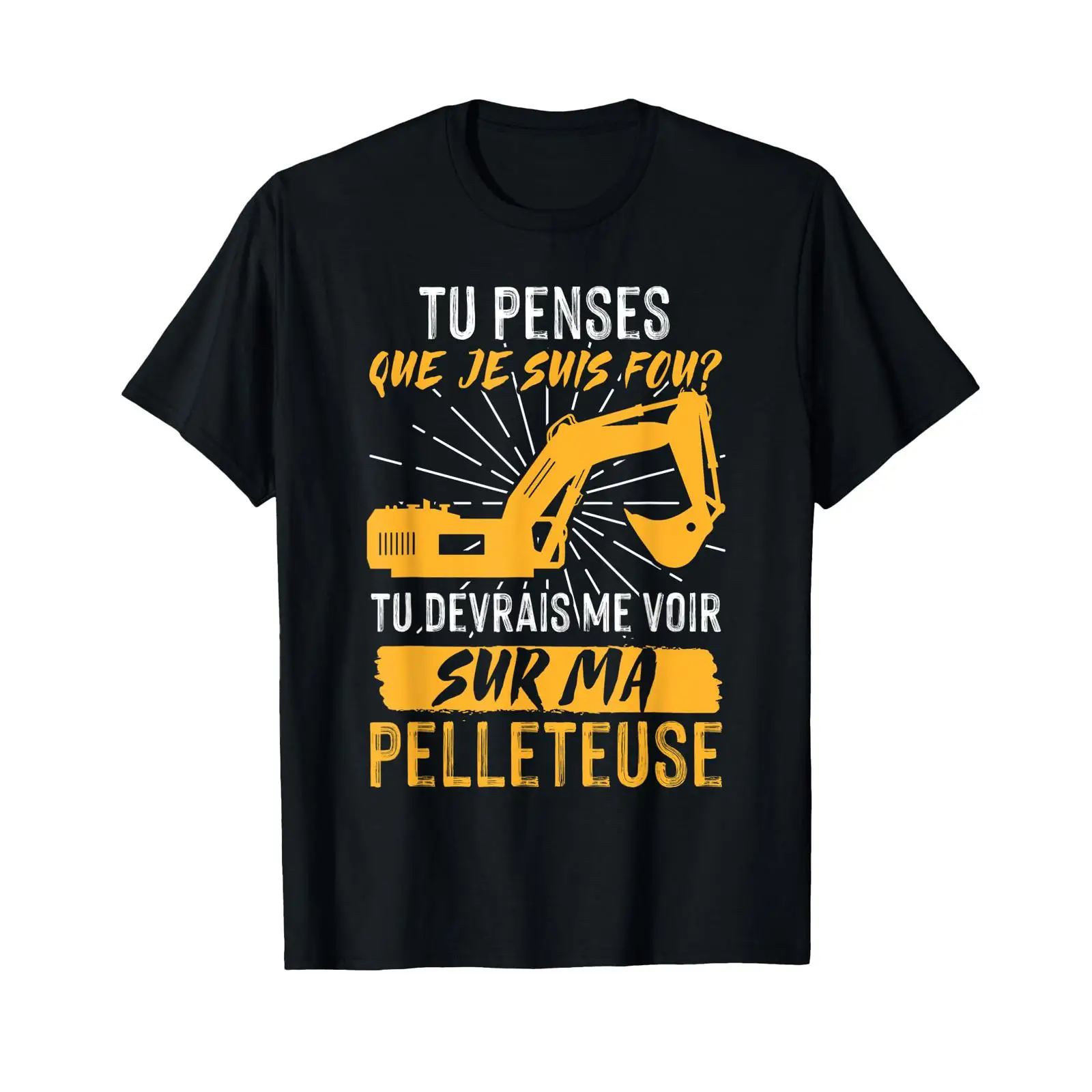 Vintage Fashion Build - Excavator Building Site Driver Crazy T