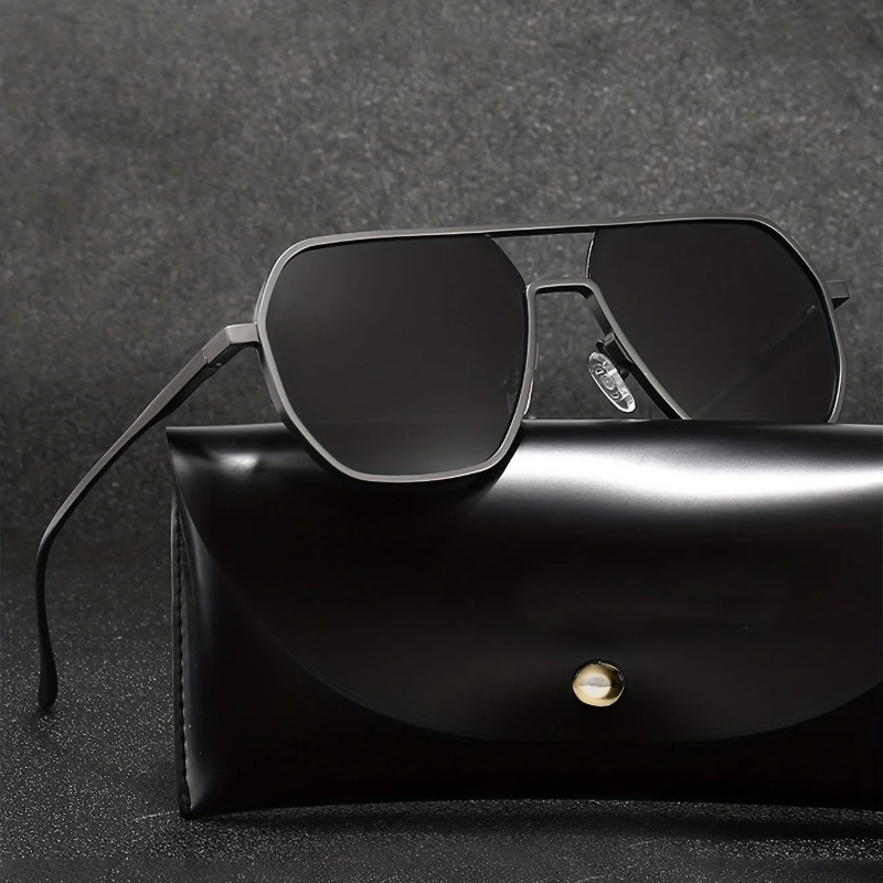Vintage Outdoor Fashion - Vintage Polarized Sunglasses Men Fashion Black