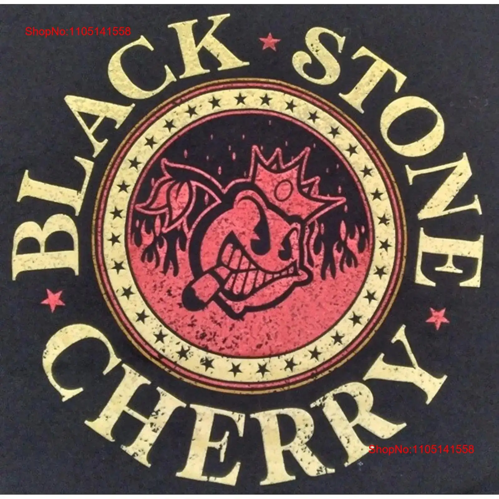 Vintage Fashion Logos - BLACK STONE CHERRY Band Cigar Smoking