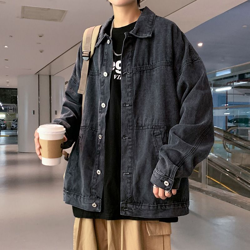 Patchwork Jean Jacket - Winter 2025 Male Jean Coats Clothing