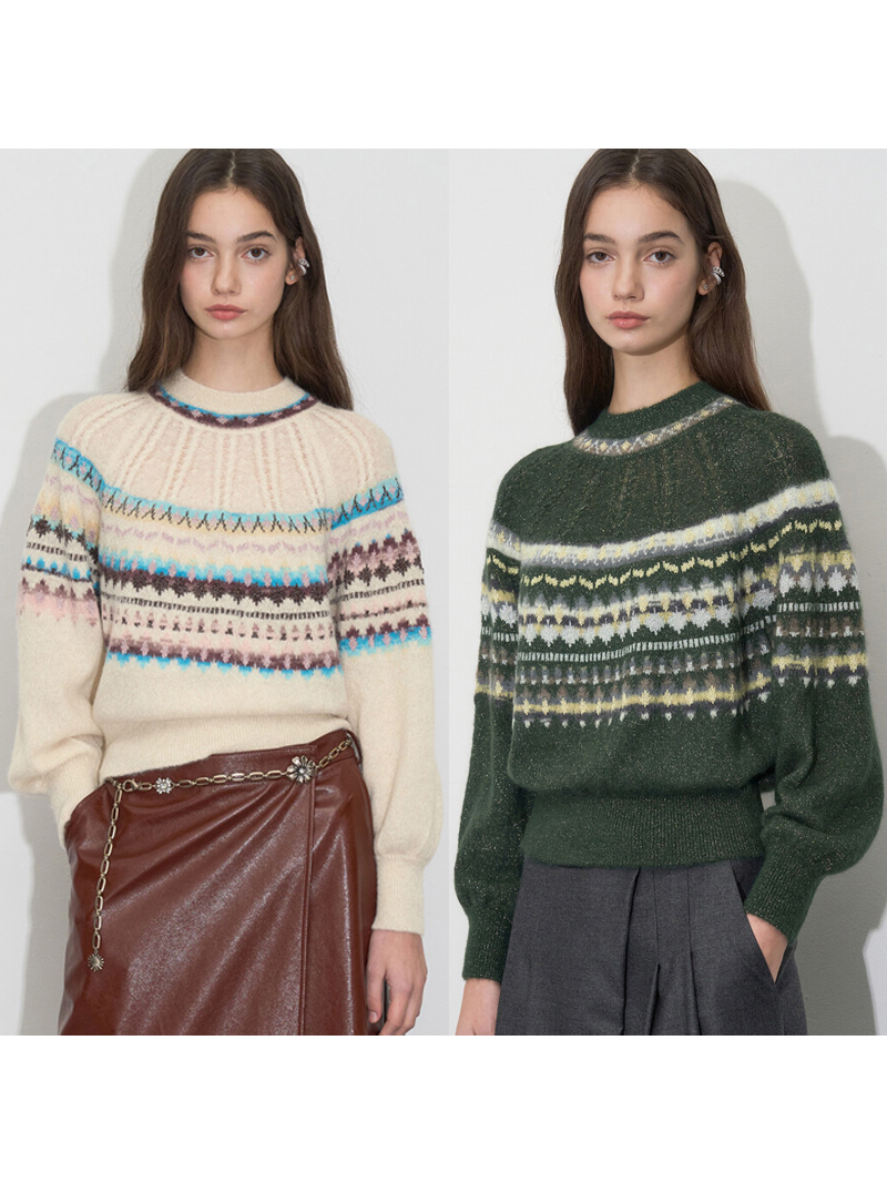 Vintage Fashion Faire - Nordic Romantic Atmosphere MICOAT Autumn Winter