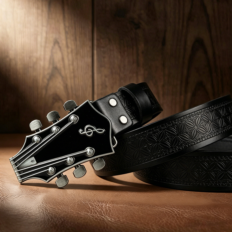 Vintage Fashion Enthusiasts - Super Cool and Unique Guitar Headstock-Shaped
