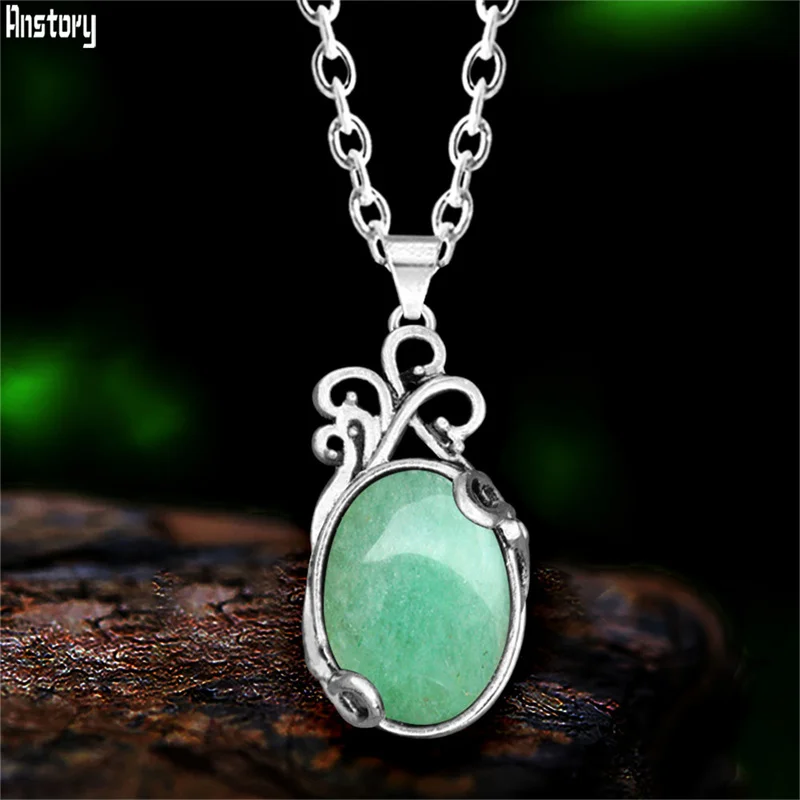 Vintage Fashion Look - Vintage Look Natural Stone Jades Lapis