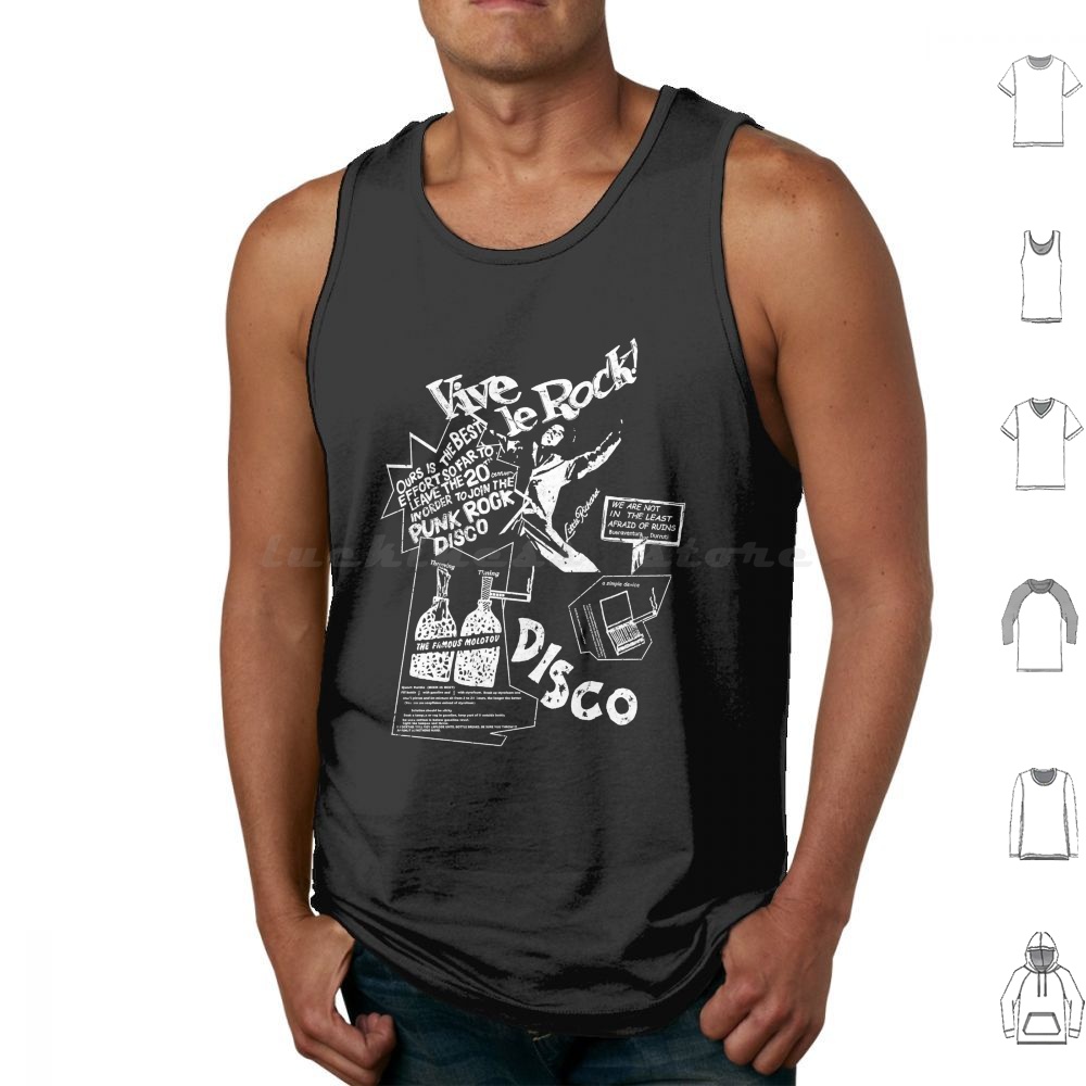 Vintage Fashion Look - Vintage Look Vive Le Rock. Tank