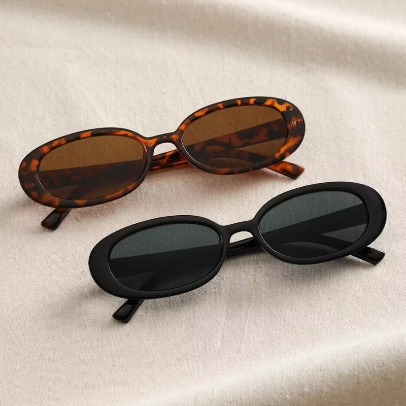Vintage Outdoor Fashion - Vintage Oval Sunglasses Women Luxury Brand