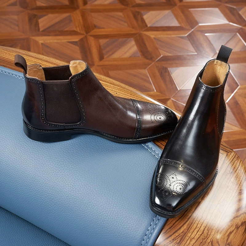 Vintage Fashion Mens - Vintage Italian Mens Chelsea Boots Luxury