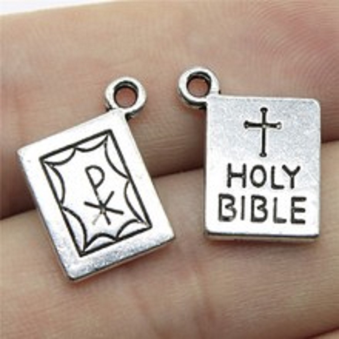 10Pcs/Lot Charms Book Holy Bib - огляд і ціна Vintage Fashion Coloring Book