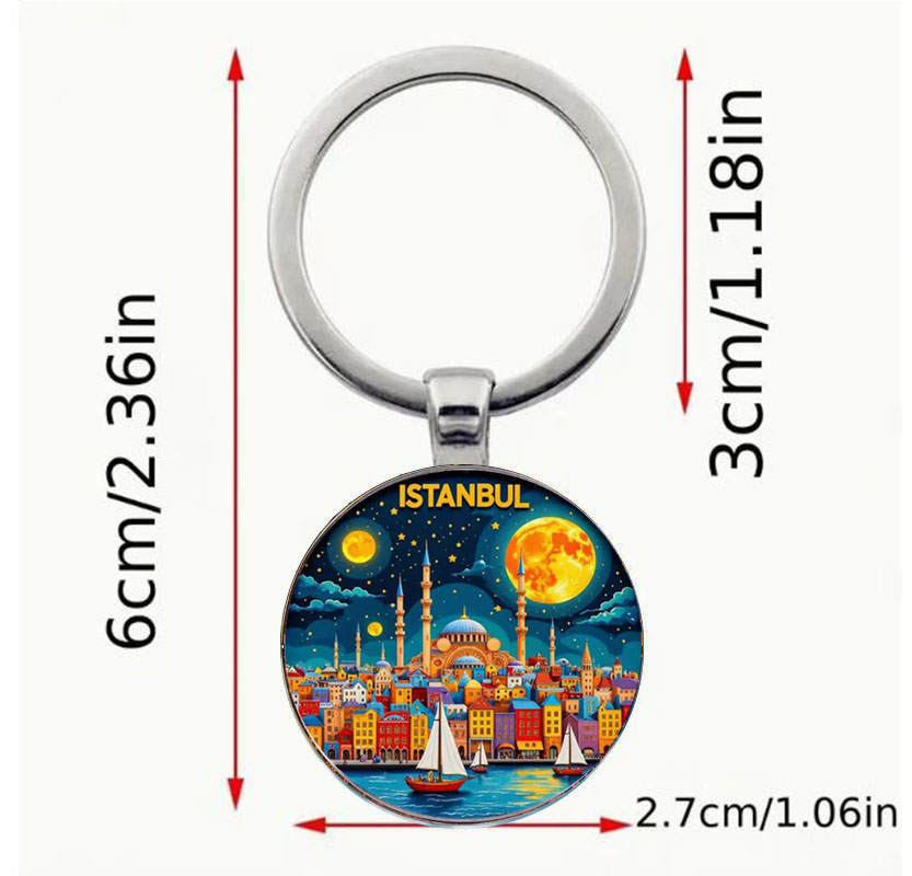Vintage Greek keychain histori - огляд і ціна Vintage Fashion Enthusiasts
