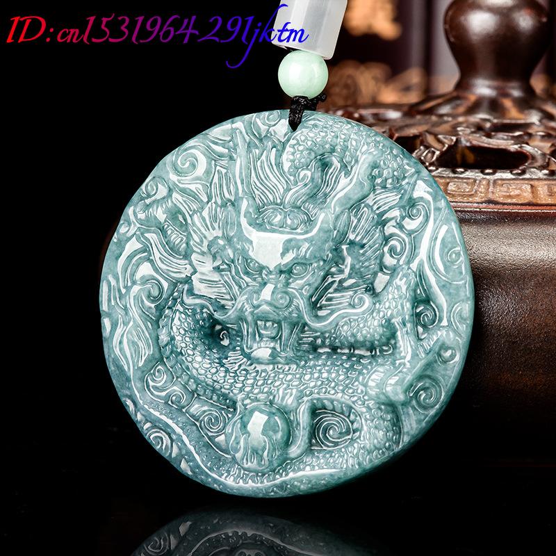 Burmese Jadeite Dragon Pendant - огляд і ціна Vintage Fashion Necklace