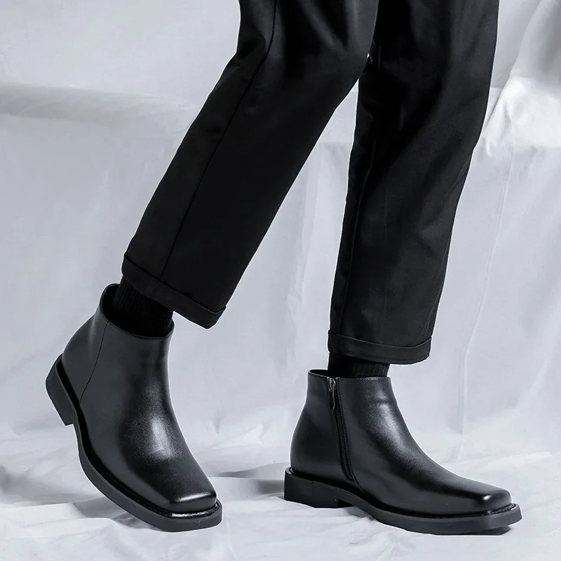 Black New Fashion Men Casual L - огляд і ціна Vintage Fashion Mens