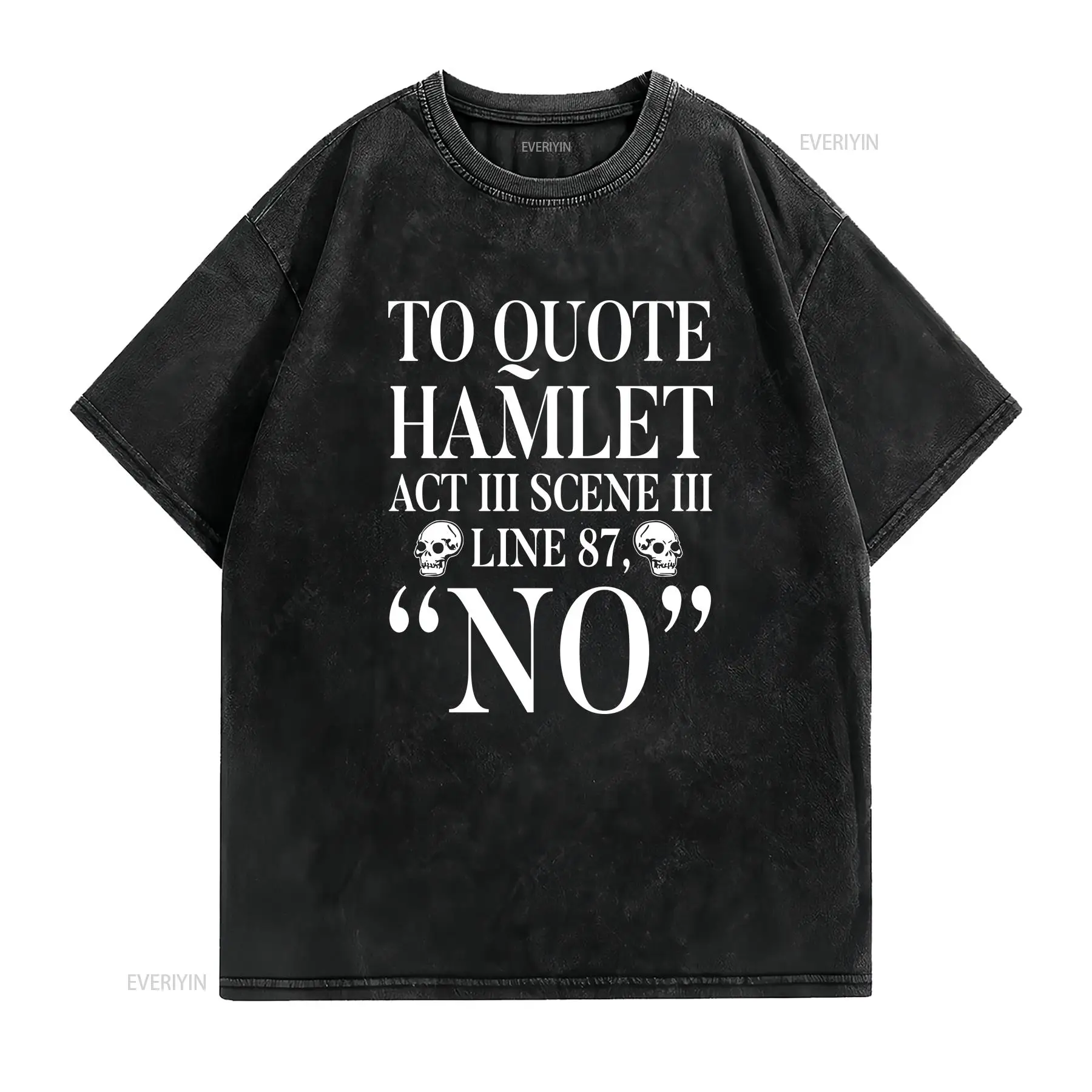To Quote Hamlet T Shirt Shakes - огляд і ціна Vintage Fashion Quotes Short