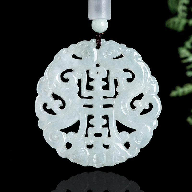Burmese Jadeite Dragon Pendant - огляд і ціна Vintage Fashion Necklace