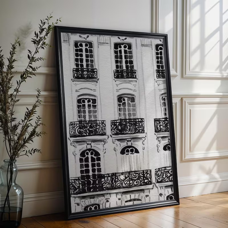 Monochrome Grunge Aesthetic Ar - огляд і ціна Vintage Vogue Fashion Poster