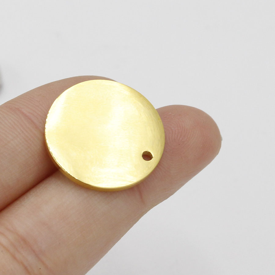 50pcs 8-30mm Gold Color Mirror - огляд і ціна Vintage Fashion Tags