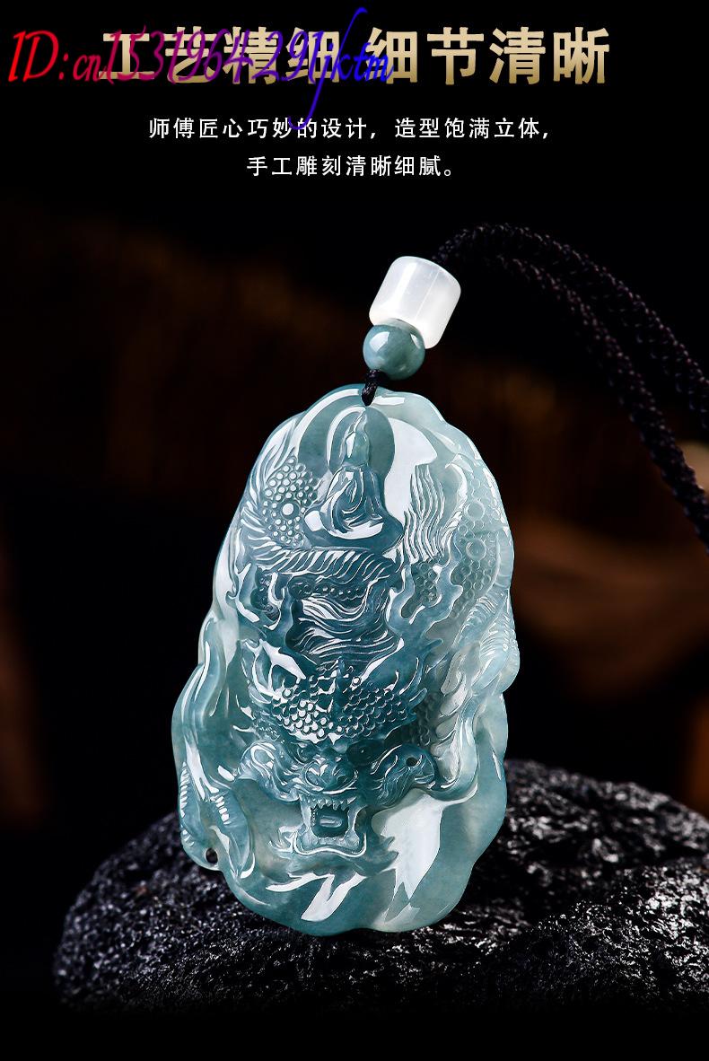 Natural Burmese Jadeite Dragon - огляд і ціна Vintage Fashion Necklace
