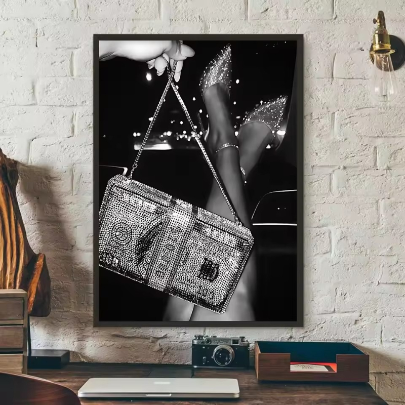 Black and White Fashion Vintag - огляд і ціна Vintage Vogue Fashion Poster
