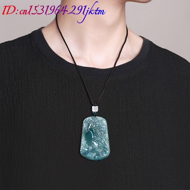 Natural Burmese Jadeite Scener - огляд і ціна Vintage Fashion Necklace