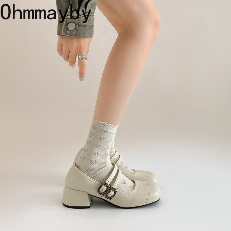 Vintage Thick Heel Women Mary  - огляд і ціна Vintage Outdoor Fashion