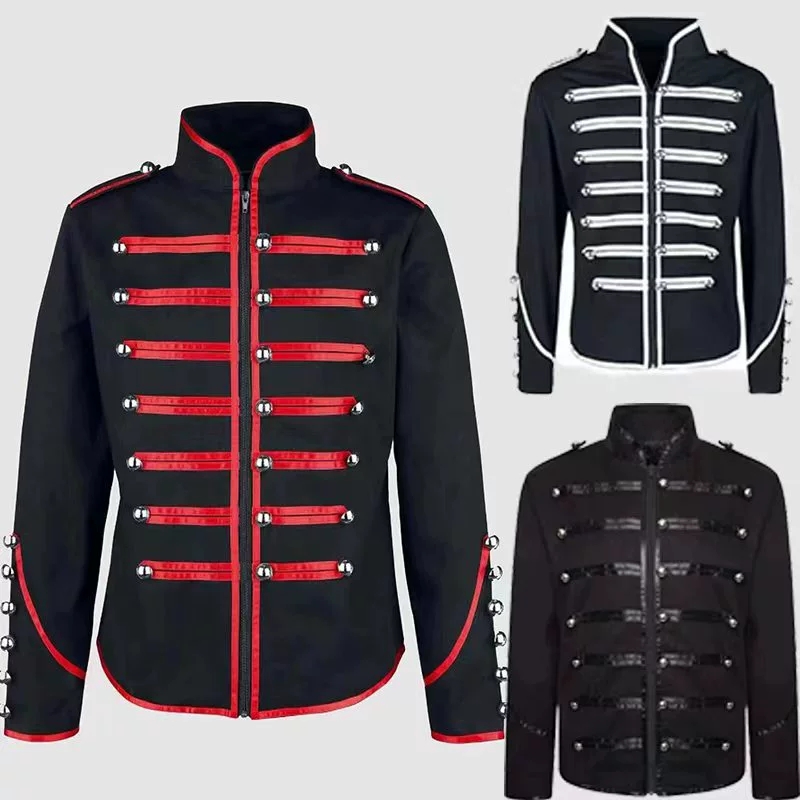 Men's Steampunk Rockstar Jacke - огляд і ціна Vintage Fashion Dresses