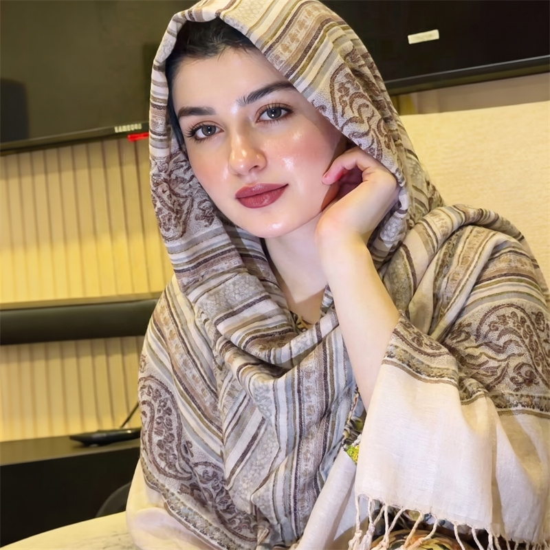 Vintage Paisley Print Hijab Fa - огляд і ціна Vintage Outdoor Fashion