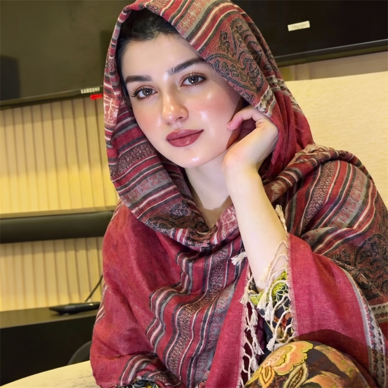 Vintage Paisley Print Hijab Fa - огляд і ціна Vintage Outdoor Fashion