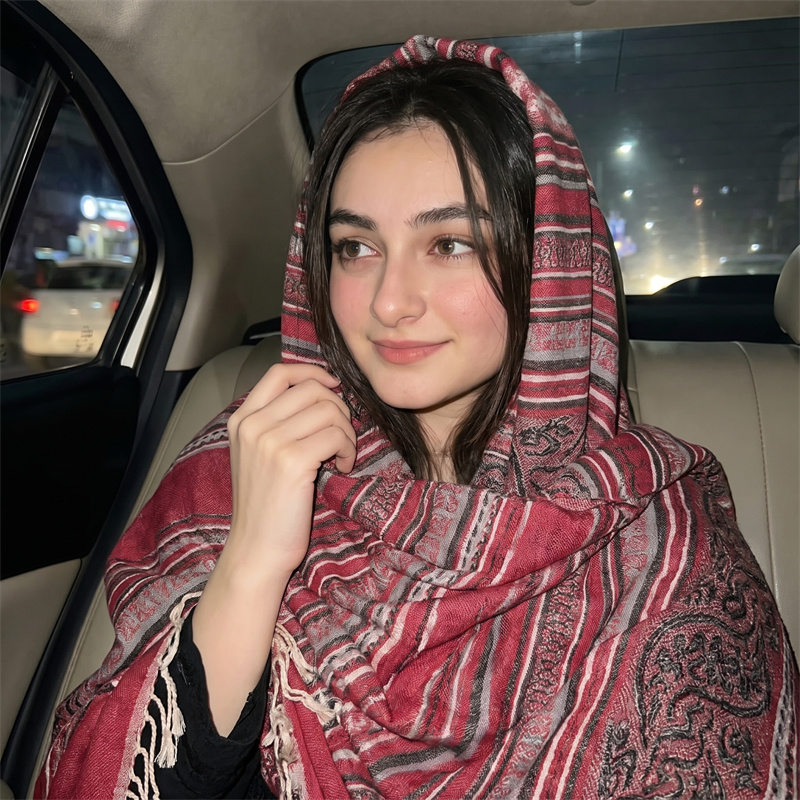 Vintage Paisley Print Hijab Fa - огляд і ціна Vintage Outdoor Fashion