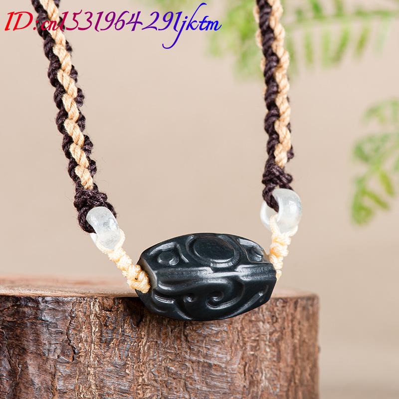 Hetian Jade Carve Bead Pendant - огляд і ціна Vintage Fashion Necklace