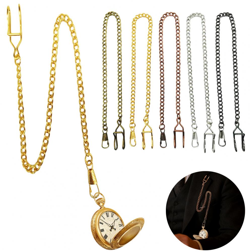 2Pcs Men Pocket Watch Chain Li - огляд і ціна Vintage Fashion Tags