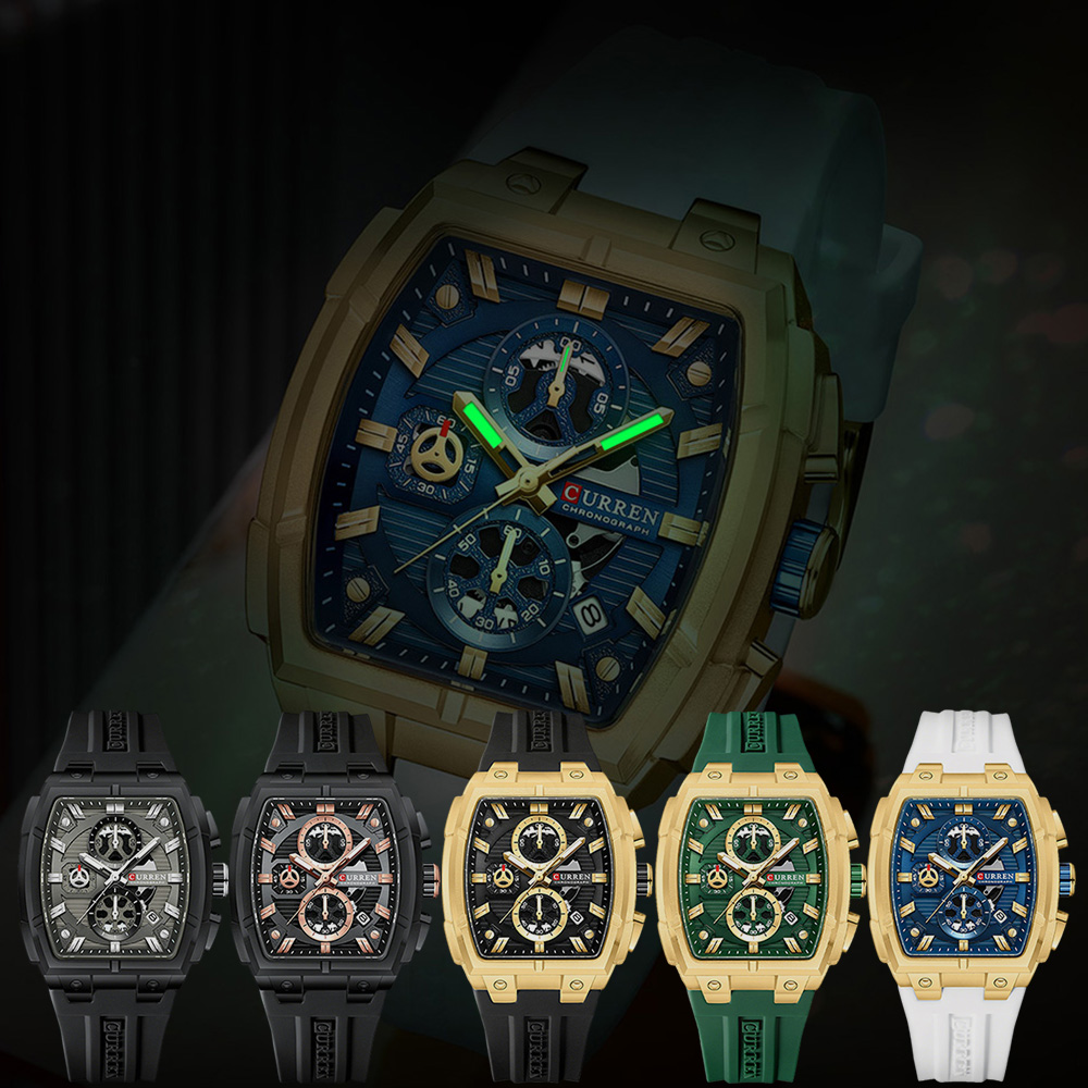 CURREN Luxury Vintage Watch fo - огляд і ціна Vintage Fashion Mens