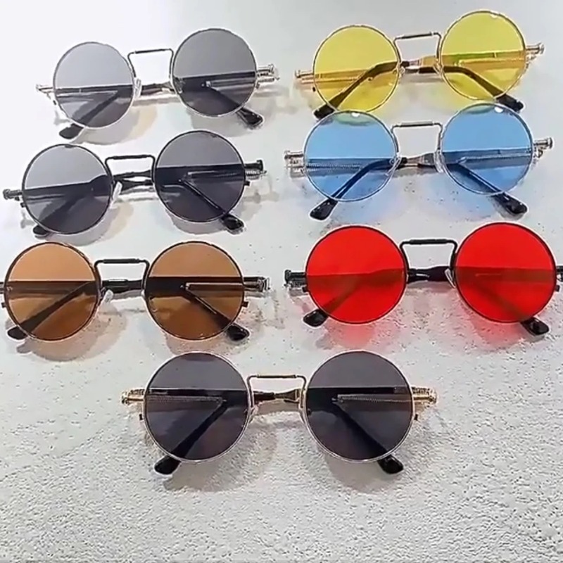 Vintage Metal Frame Round Sung - огляд і ціна Vintage Outdoor Fashion