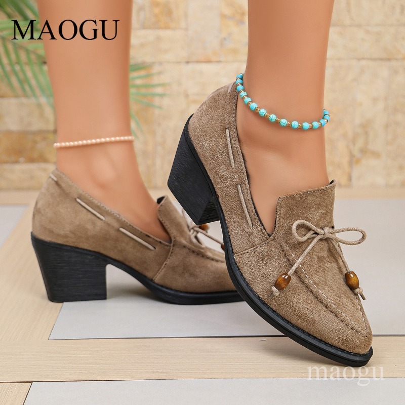 7CM Heeled Women's Spring Autu - огляд і ціна Vintage Outdoor Fashion
