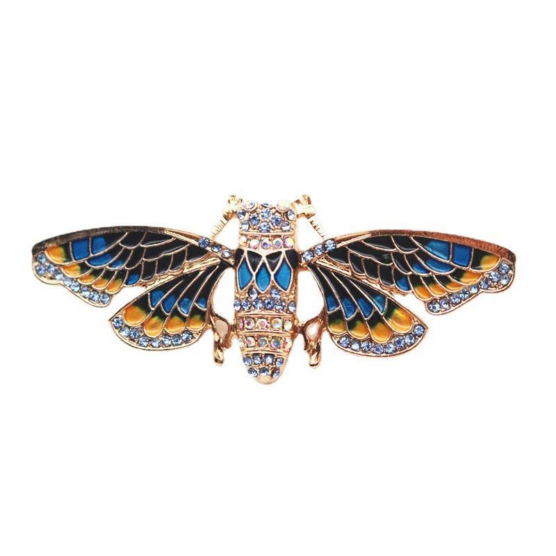 Vintage Gold-Tone Cicada Brooc - огляд і ціна Vintage Fashion Enthusiasts