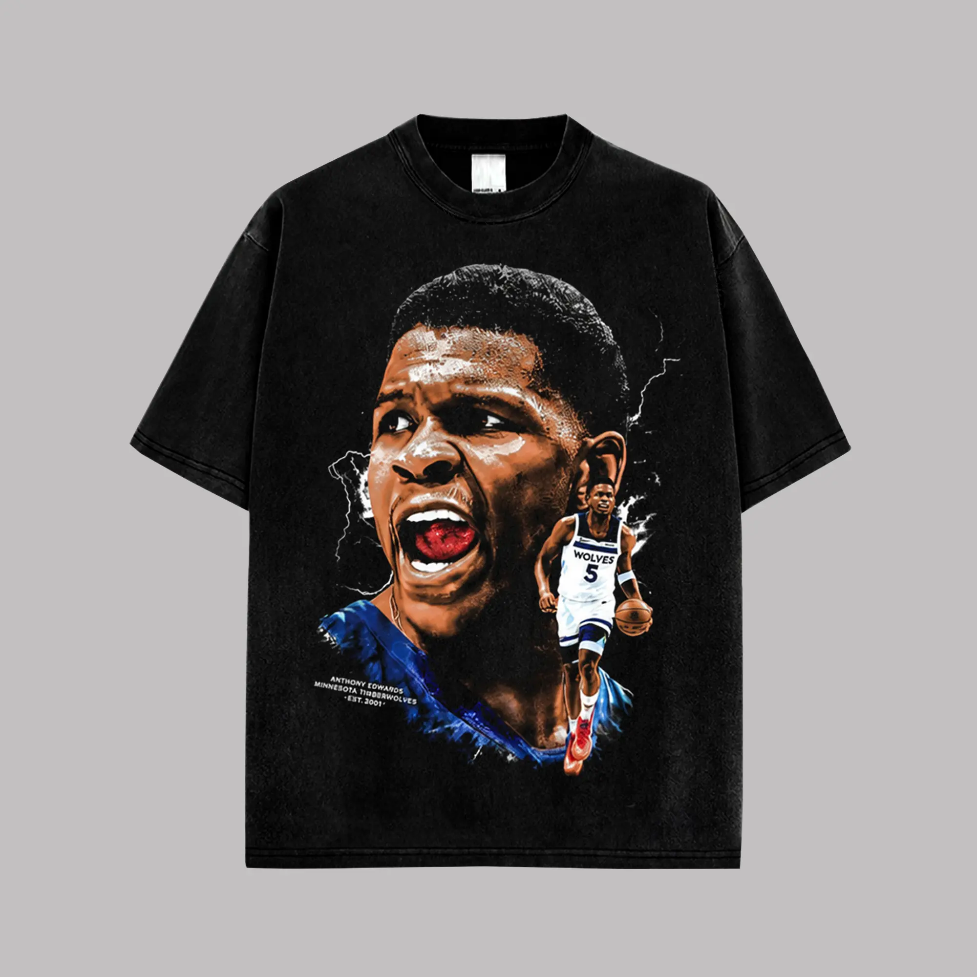 Vintage Basketball Graphic Ove - огляд і ціна Vintage Fashion Enthusiasts