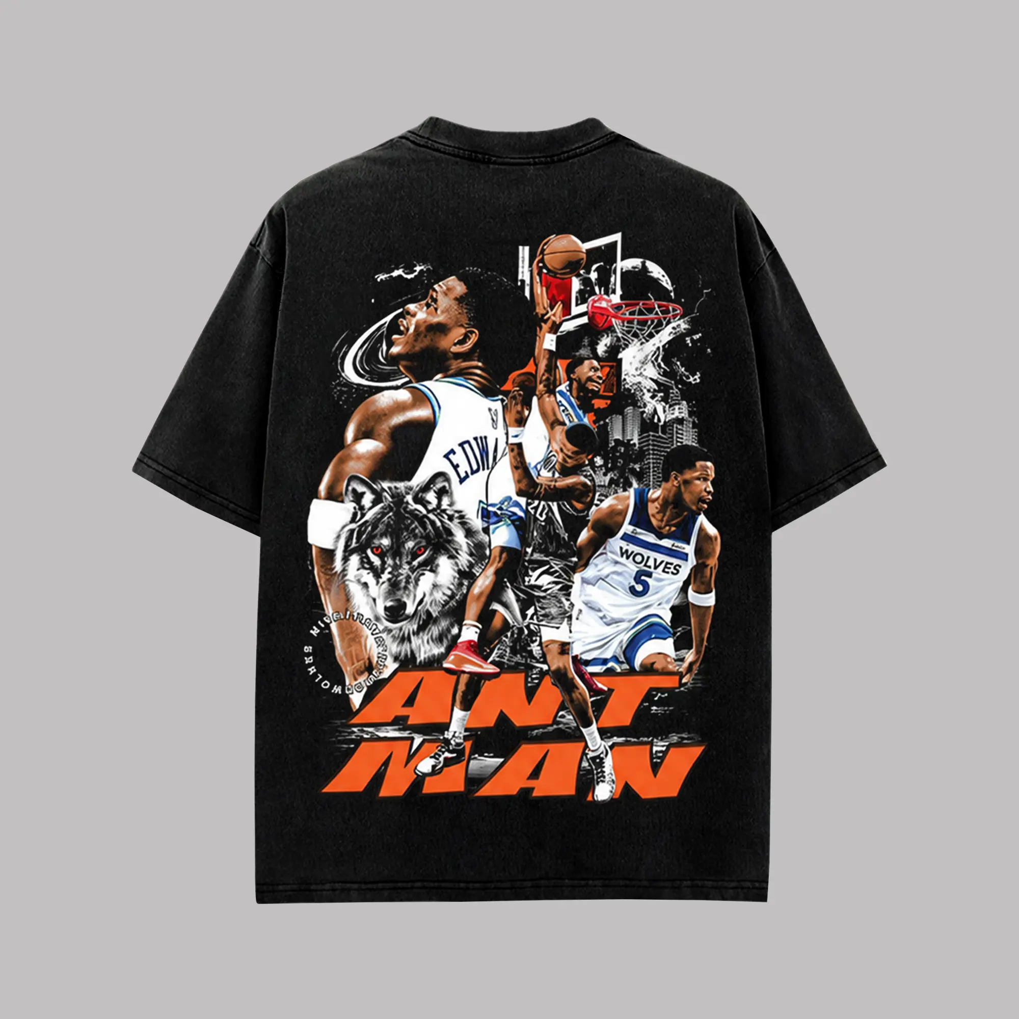 Vintage Basketball Graphic Ove - огляд і ціна Vintage Fashion Enthusiasts