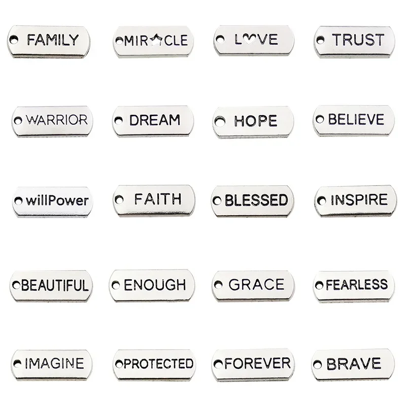 20PCS Mix Vintage Alloy Tags I - огляд і ціна Vintage Fashion Tags