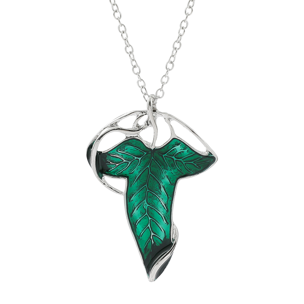 Vintage Green Leaf Pendant Nec - огляд і ціна Vintage Fashion Necklace