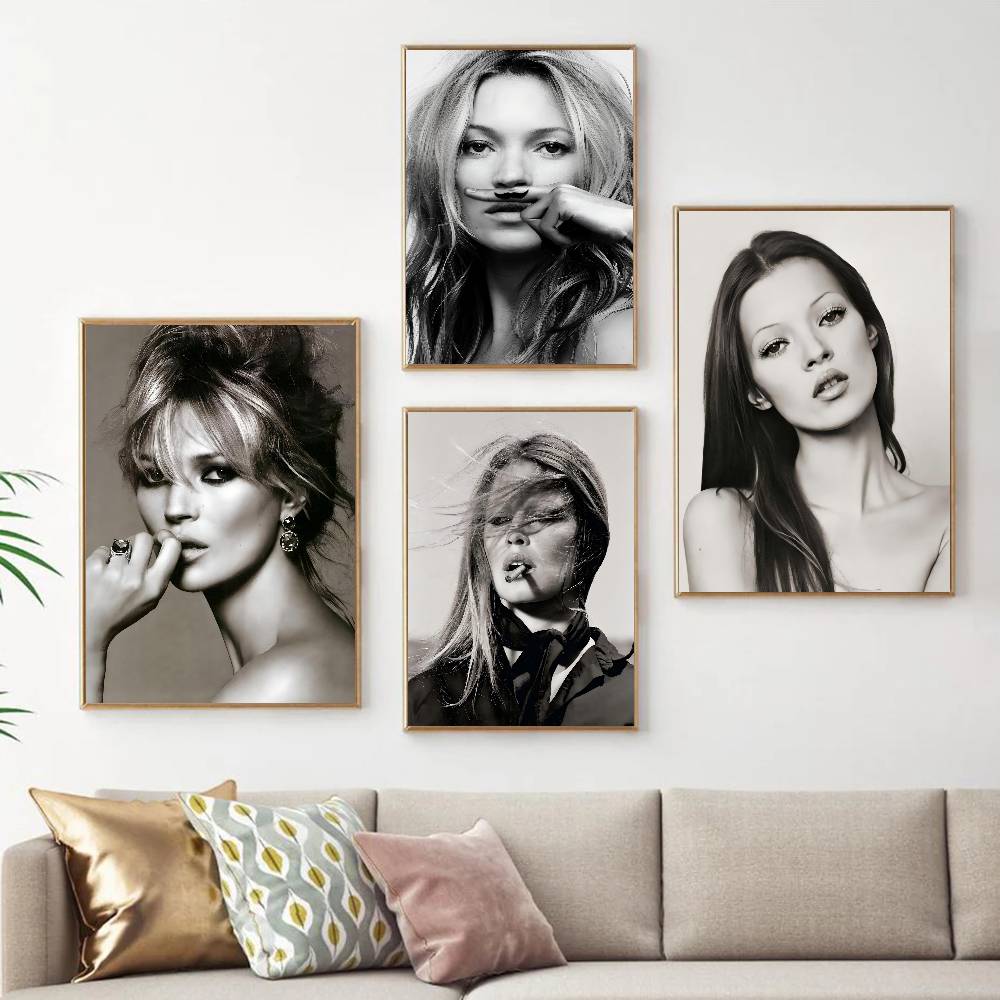 Kate Moss Fashion Modern Art C - огляд і ціна Vintage Vogue Fashion Poster