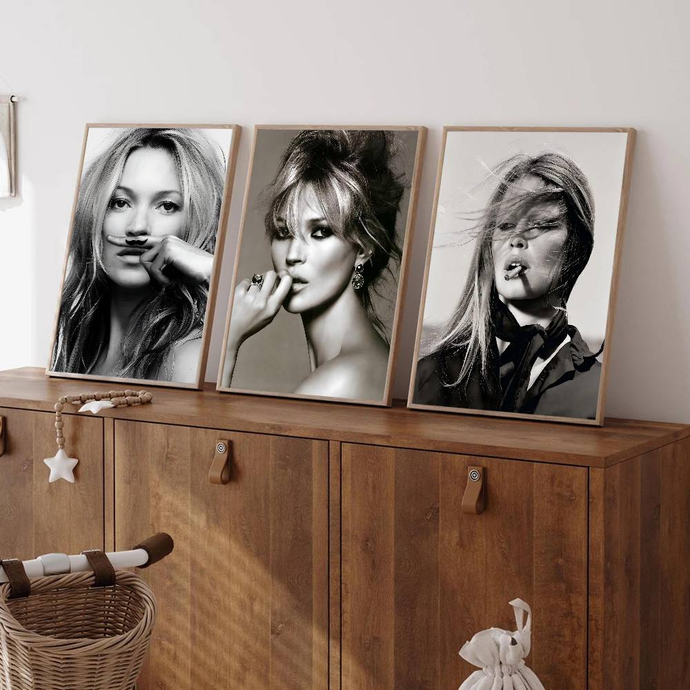 Kate Moss Fashion Modern Art C - огляд і ціна Vintage Vogue Fashion Poster