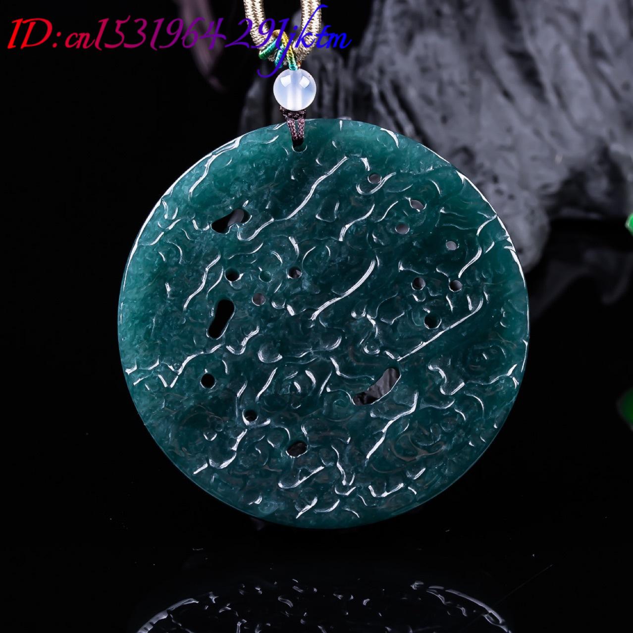 Burmese Jadeite Dragon Pendant - огляд і ціна Vintage Fashion Necklace