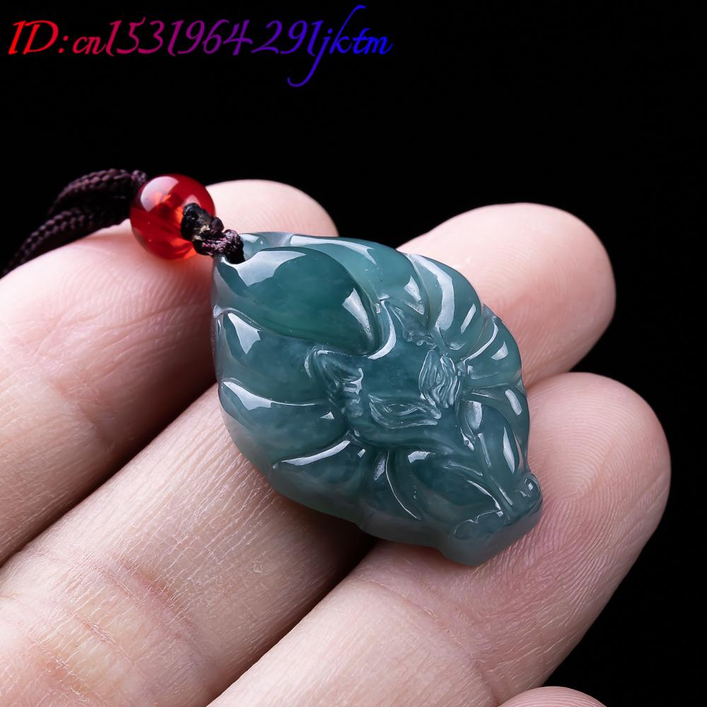 Natural Burmese Jadeite Fox Pe - огляд і ціна Vintage Fashion Necklace