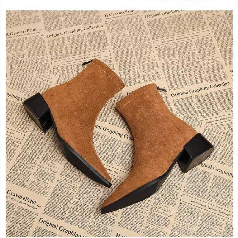 New Low Heel Women Mordern Ank - огляд і ціна Vintage Fashion Dresses