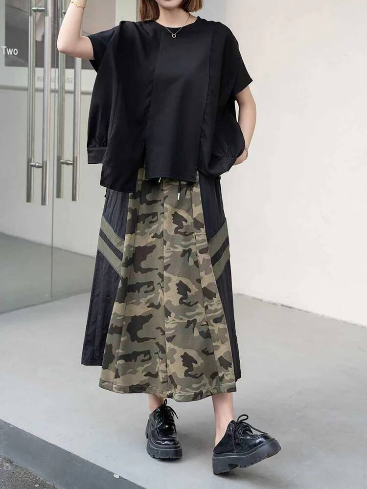 Irregular Women Black Hem Big  - огляд і ціна Vintage Fashion Build