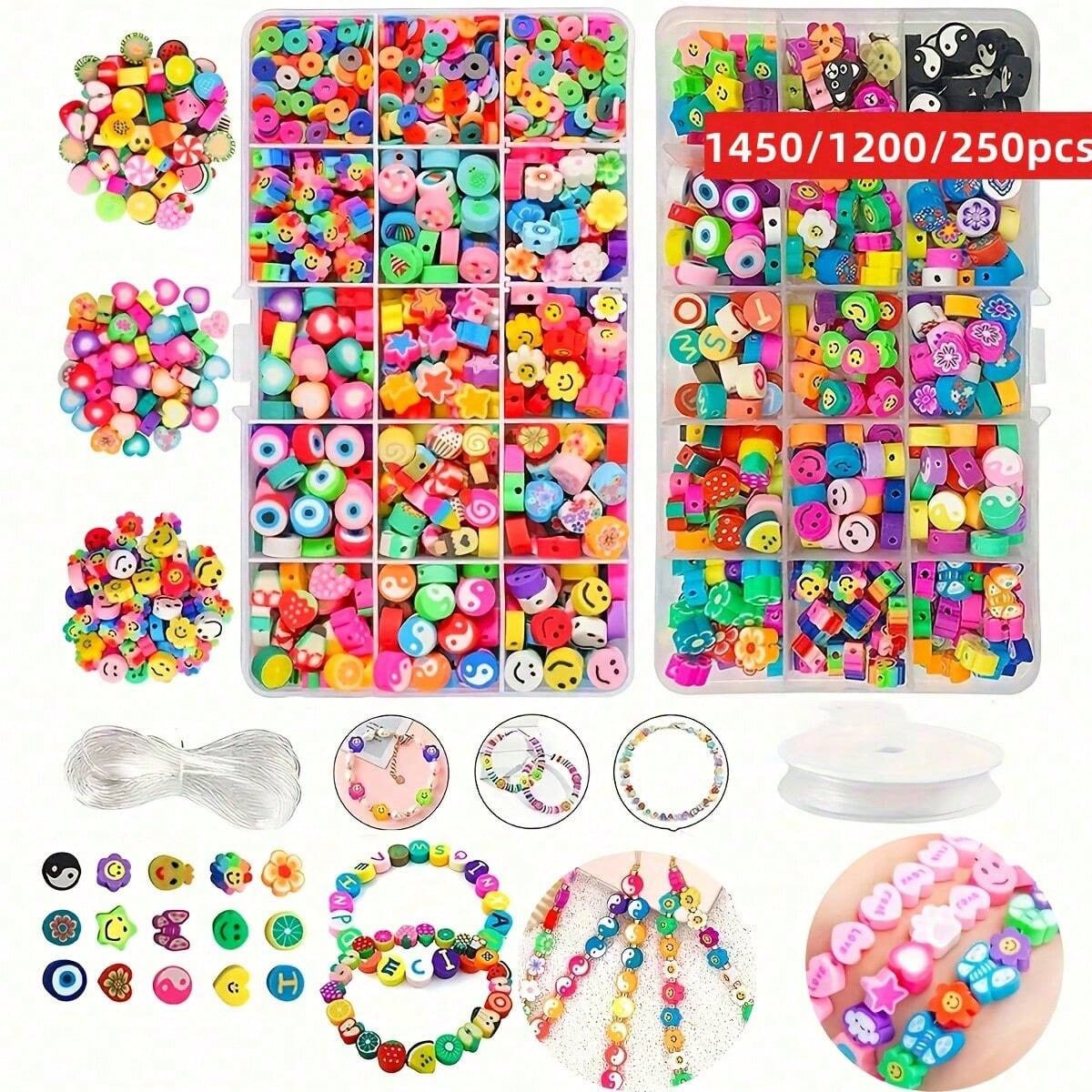 1450/1200/250pcs Polymer Clay  - огляд і ціна Vintage Fashion Necklace