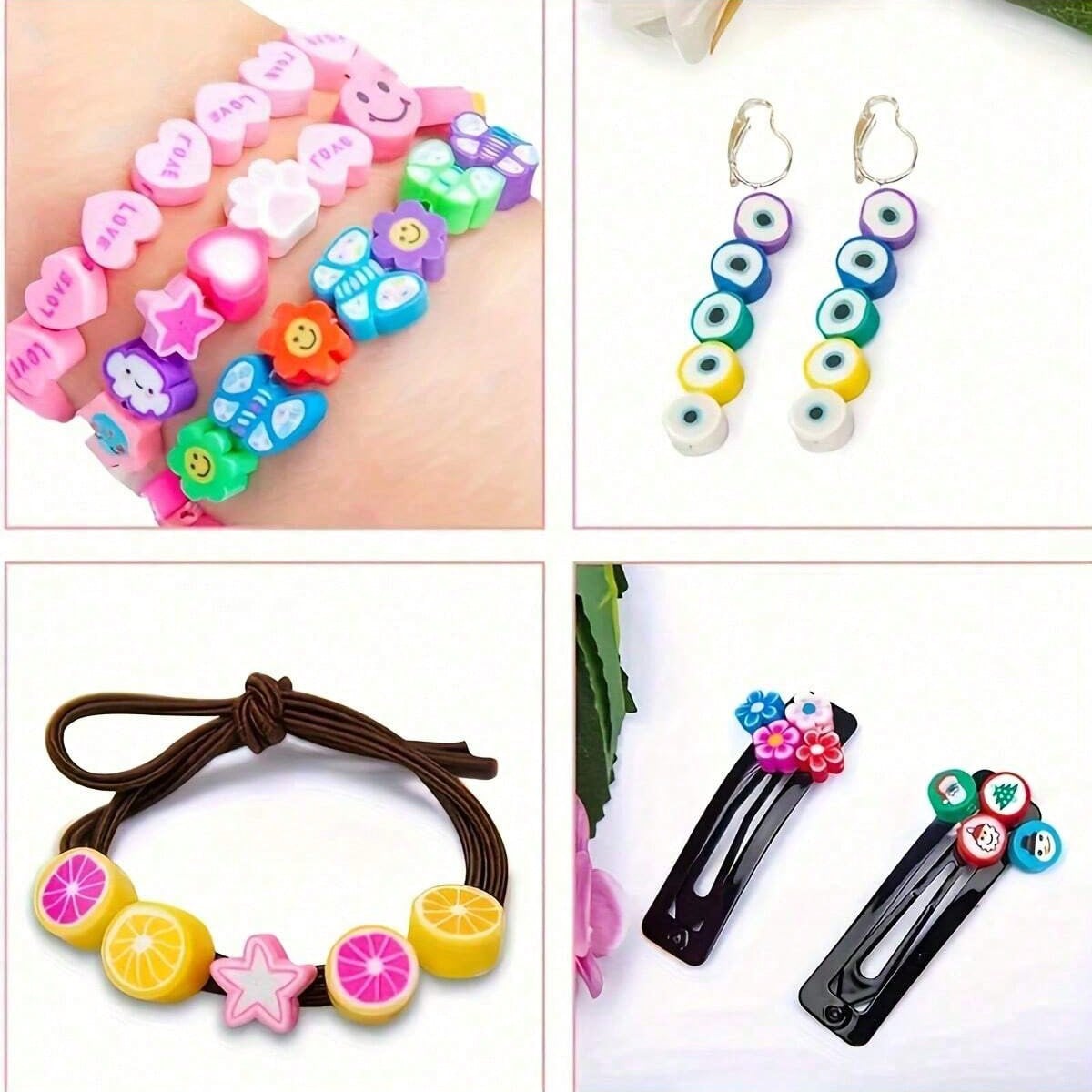 1450/1200/250pcs Polymer Clay  - огляд і ціна Vintage Fashion Necklace