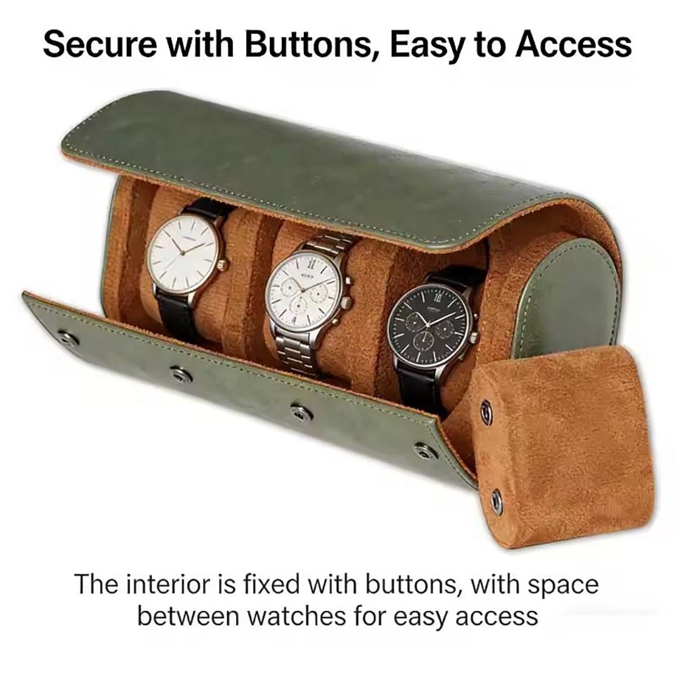 Watch Roll Travel Case 1/2/3-S - огляд і ціна Vintage Fashion Tags